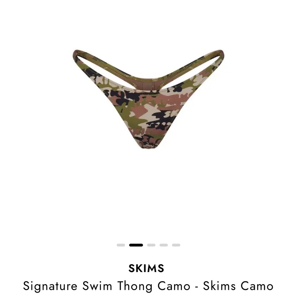 New 💕SKIMS Camouflage thong Bikini  💕
